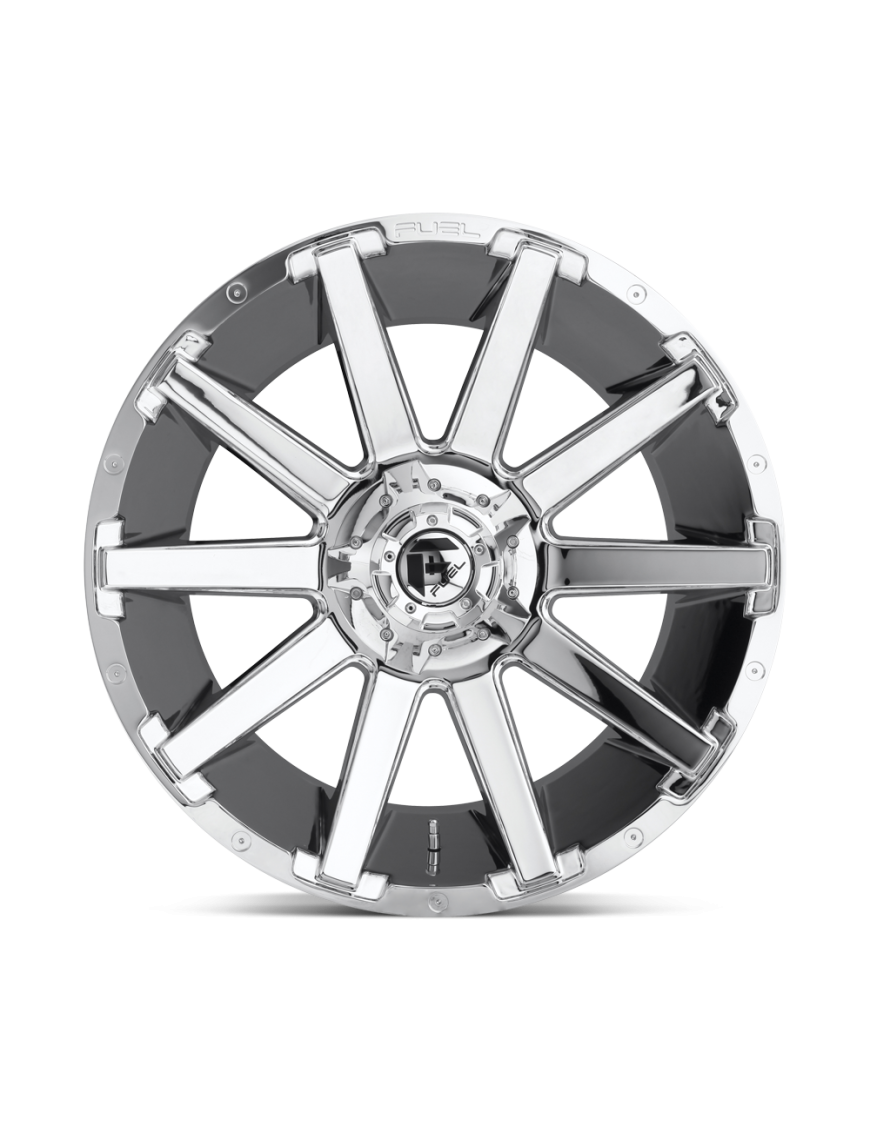 Felga aluminiowa D614 CONTRA Chrome Plated FUEL - ujęcie 3