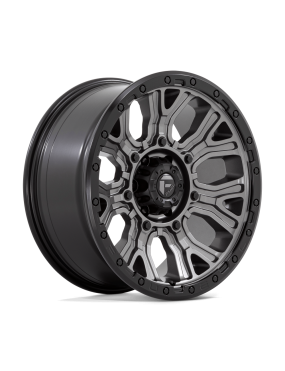 Felga aluminiowa D825 TRACTION Matte Gunmetal W/ Black Ring FUEL