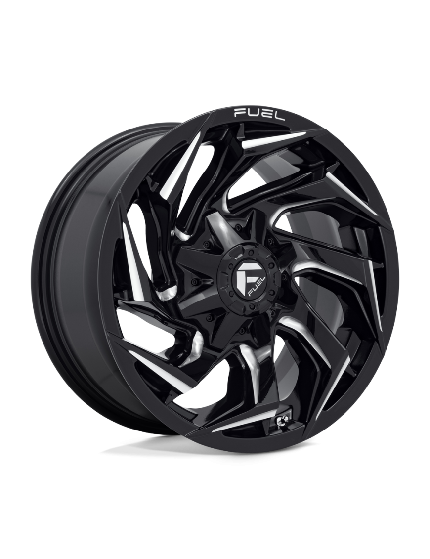 Felga aluminiowa D753 REACTION Gloss Black Milled FUEL