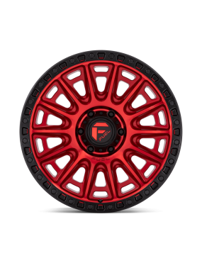 Felga aluminiowa D834 CYCLE Candy Red W/ Black Ring FUEL - ujęcie 3