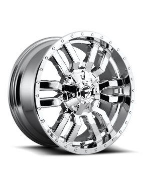 Felga aluminiowa D631 SLEDGE Chrome Plated FUEL