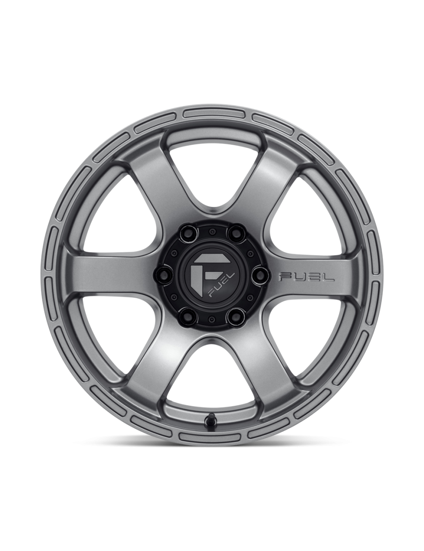 Felga aluminiowa D767 RUSH Matte Gun Metal FUEL - ujęcie 3