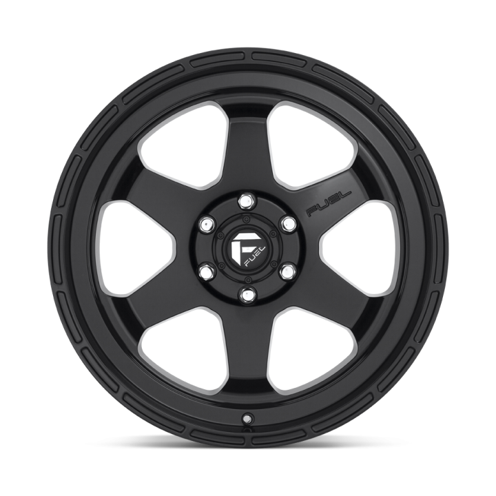 Felga aluminiowa D664 SHOK Matte Black FUEL - ujęcie 2