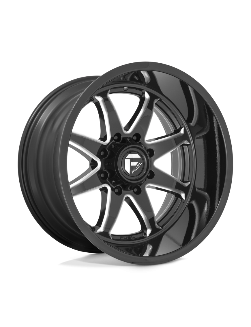 Felga aluminiowa D749 HAMMER Gloss Black Milled FUEL