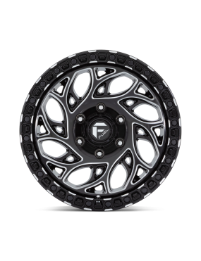 Felga aluminiowa D840 RUNNER OR Gloss Black Milled FUEL - ujęcie 3