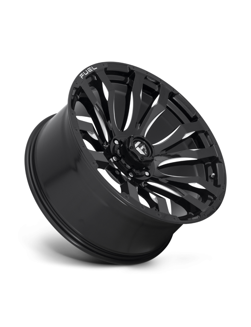 Felga aluminiowa D673 BLITZ Gloss Black Milled FUEL - ujęcie 2