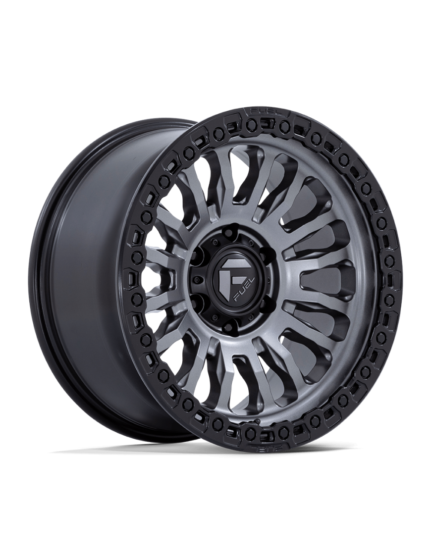 Felga aluminiowa FC857 RINCON Matte Gunmetal W/ M-black Lip FUEL