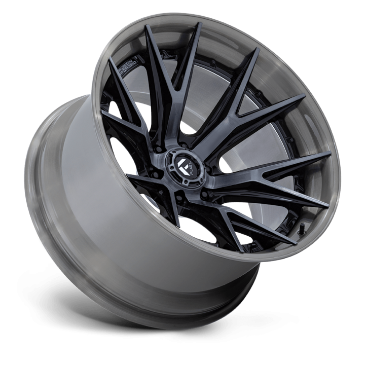 Felga aluminiowa FC402 CATALYST Gloss Black Brushed Dark Tint FUEL - ujęcie 2