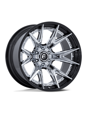 Felga aluminiowa FC402 CATALYST Chrome W/ Gloss Black Lip FUEL