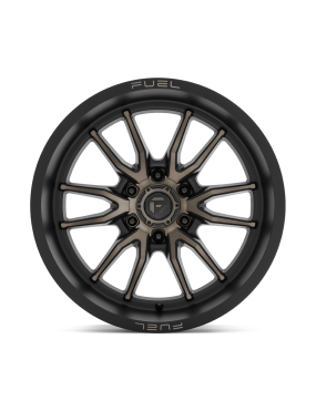 Felga aluminiowa D762 CLASH Matte Black Double Dark Tint FUEL - ujęcie 3