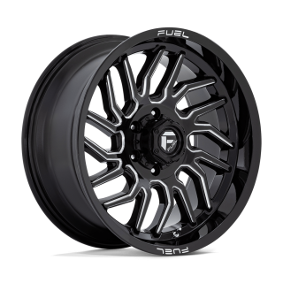 Felga aluminiowa D807 HURRICANE Gloss Black Milled FUEL
