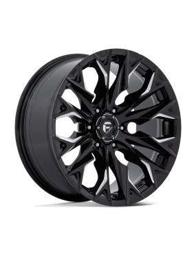 Felga aluminiowa D803 FLAME Gloss Black Milled FUEL