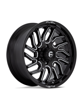 Felga aluminiowa D807 HURRICANE Gloss Black Milled FUEL