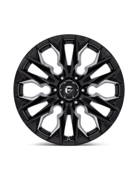 Felga aluminiowa D803 FLAME Gloss Black Milled FUEL - ujęcie 3