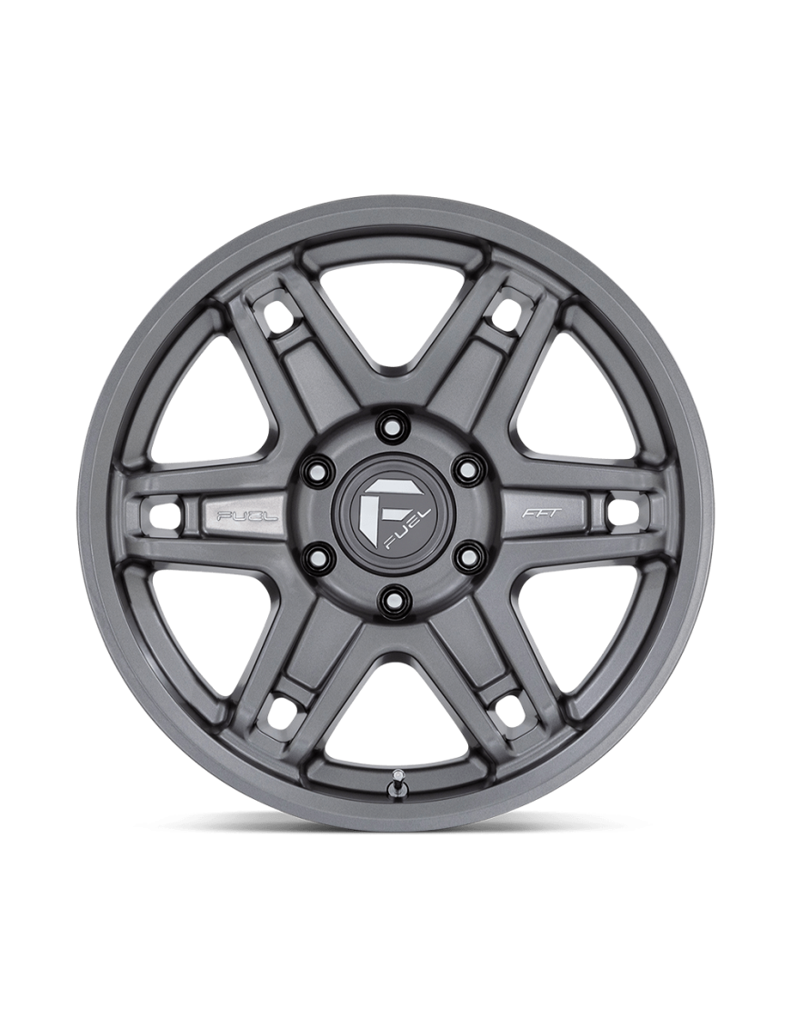 Felga aluminiowa D838 SLAYER Matte Gunmetal FUEL - ujęcie 2