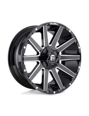 Felga aluminiowa D615 CONTRA Gloss Black Milled FUEL