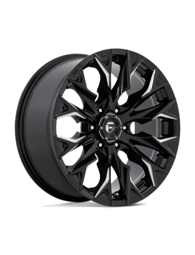 Felga aluminiowa D803 FLAME Gloss Black Milled FUEL