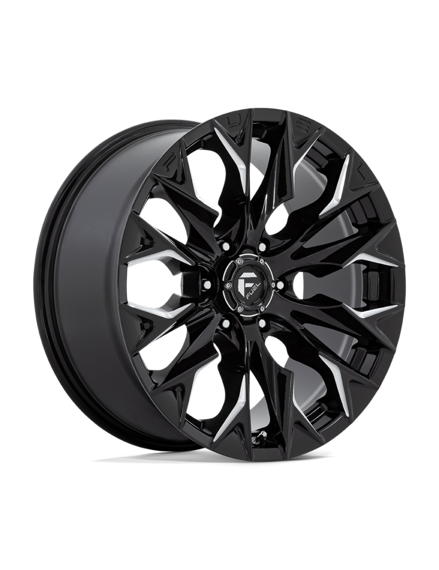 Felga aluminiowa D803 FLAME Gloss Black Milled FUEL