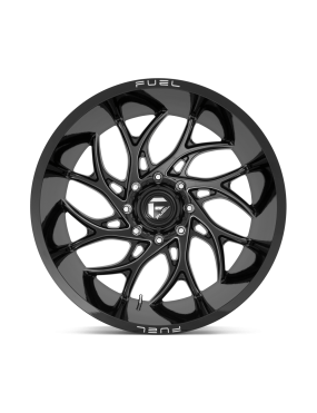 Felga aluminiowa D741 RUNNER Gloss Black Milled FUEL