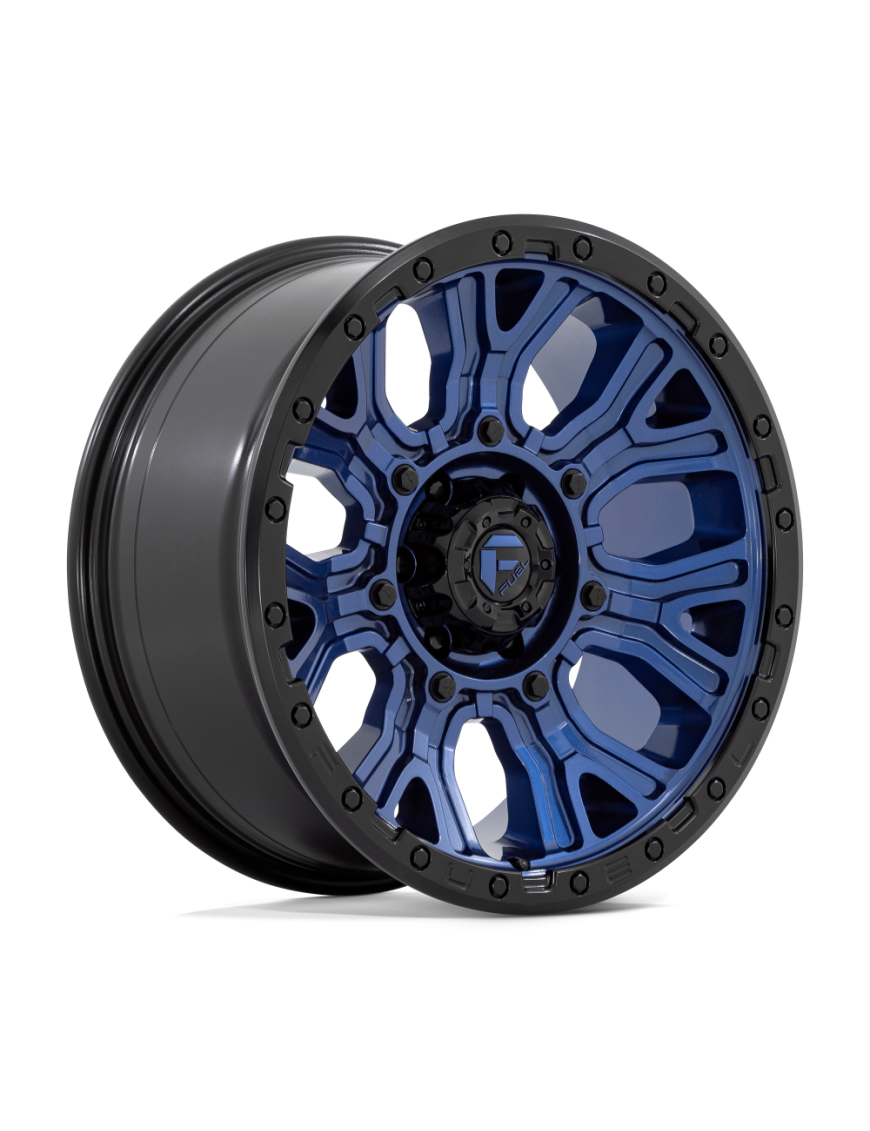 Felga aluminiowa D827 TRACTION Dark Blue W/ Black Ring FUEL
