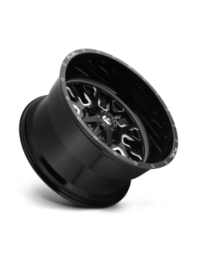 Felga aluminiowa D611 STROKE Gloss Black Milled FUEL - ujęcie 3