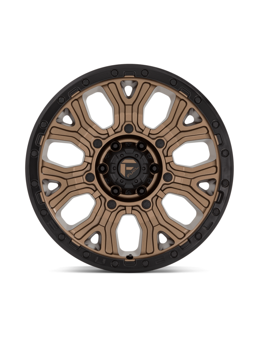 Felga aluminiowa D826 TRACTION Matte Bronze W/ Black Ring FUEL - ujęcie 3