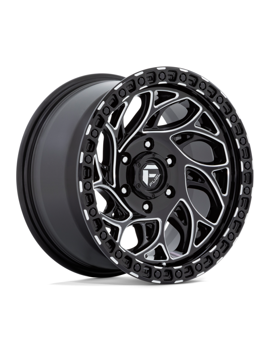 Felga aluminiowa D840 RUNNER OR Gloss Black Milled FUEL