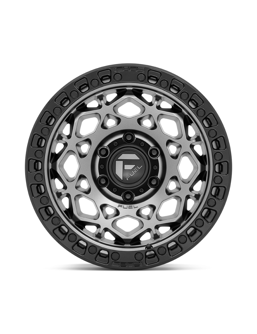 Felga aluminiowa D784 UNIT Gunmetal W/ Matte Black Ring FUEL - ujęcie 2