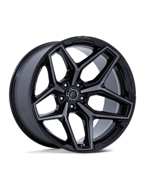 Felga aluminiowa FLUX Gloss Black Brush Fc Gray Ddt FUEL