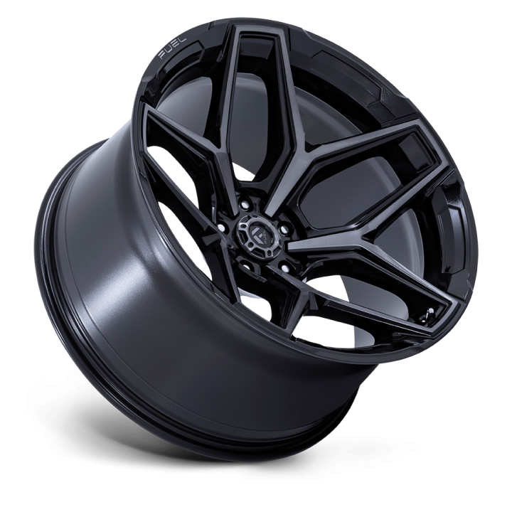 Felga aluminiowa FLUX Gloss Black Brush Fc Gray Ddt FUEL - ujęcie 2