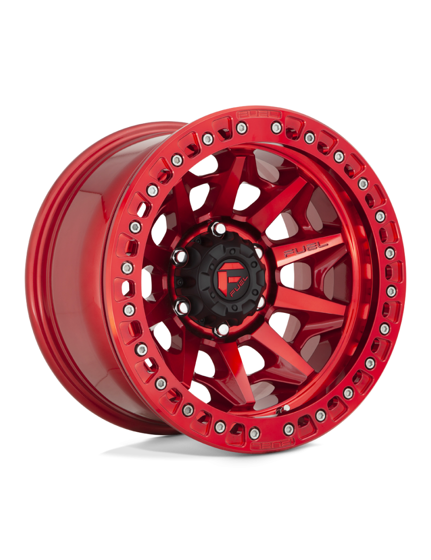 Felga aluminiowa D113 COVERT BEADLOCK Candy Red FUEL