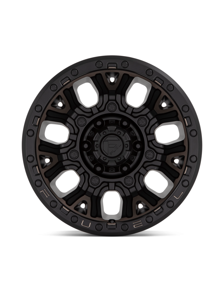 Felga aluminiowa D824 TRACTION Matte Black W/ Double Dark Tint FUEL - ujęcie 3