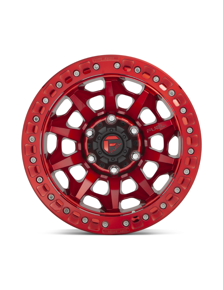 Felga aluminiowa D113 COVERT BEADLOCK Candy Red FUEL - ujęcie 2