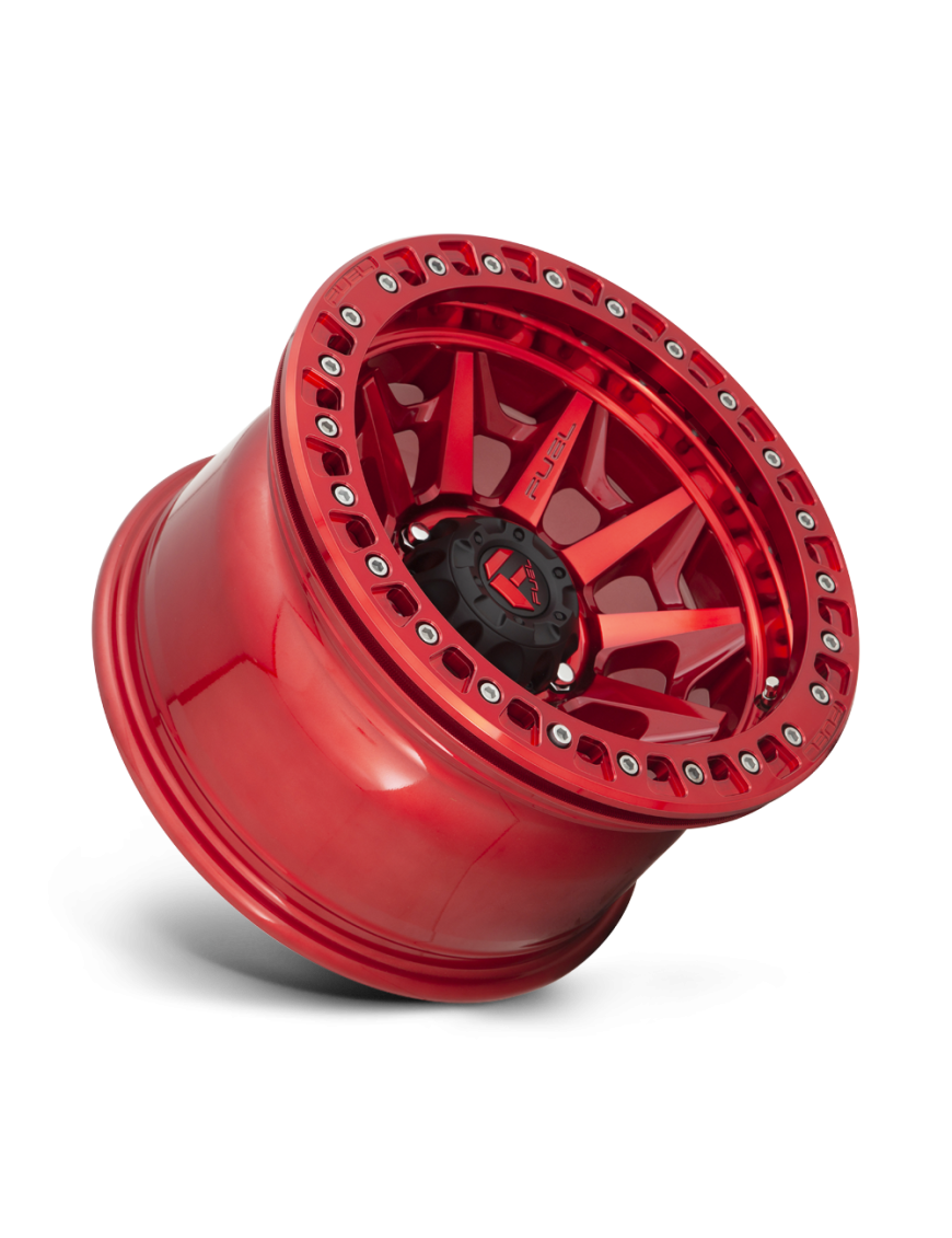Felga aluminiowa D113 COVERT BEADLOCK Candy Red FUEL - ujęcie 3