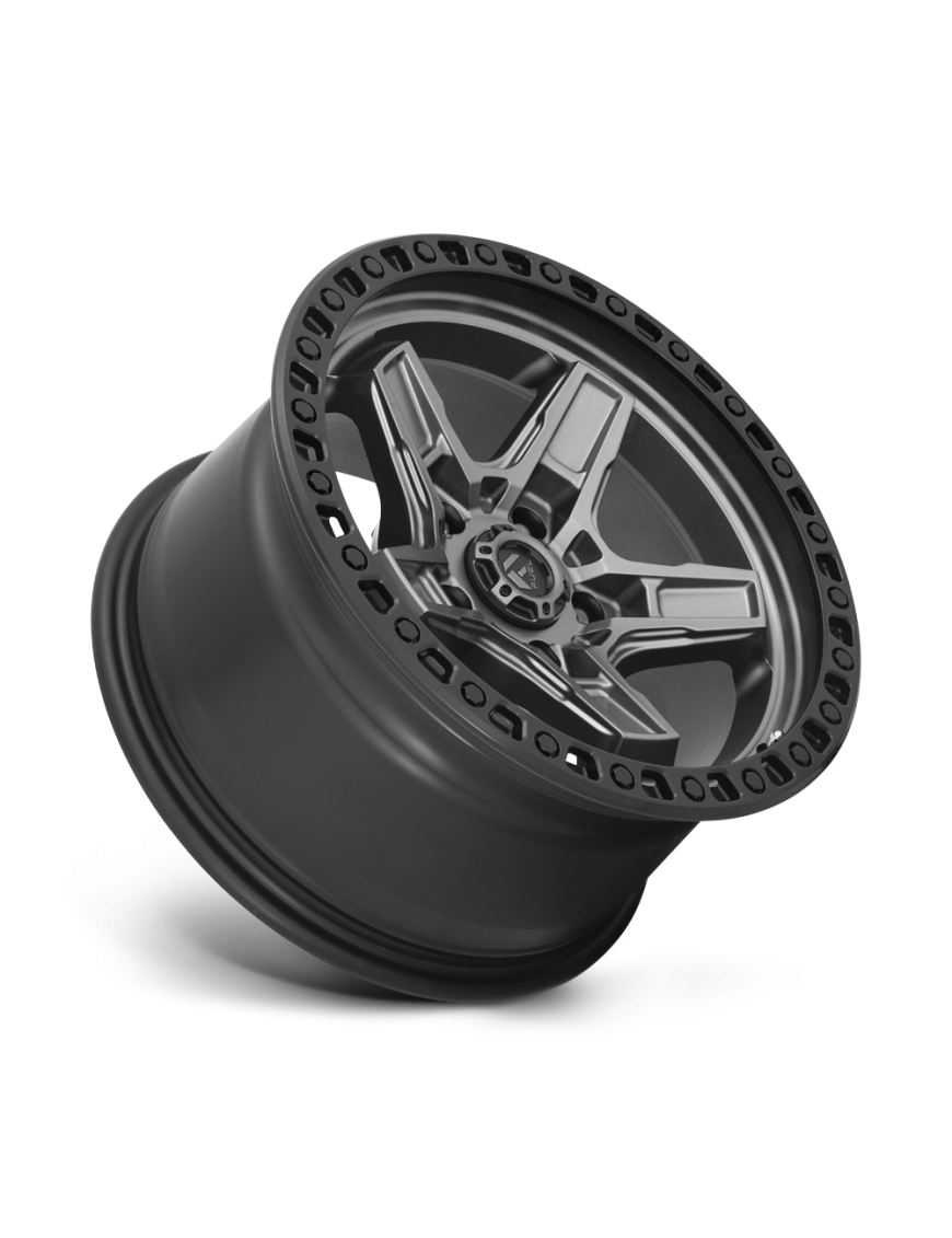 Felga aluminiowa D698 KICKER Matte Gun Metal Black Bead Ring FUEL - ujęcie 2