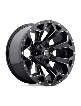 Felga aluminiowa D576 ASSAULT Gloss Black Milled FUEL