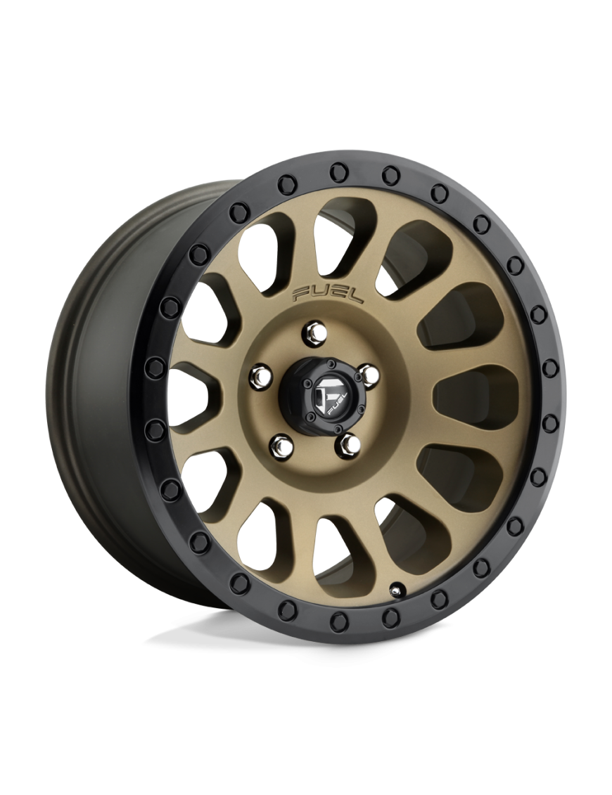 Felga aluminiowa D600 VECTOR Matte Bronze Black Bead Ring FUEL