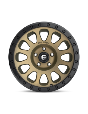 Felga aluminiowa D600 VECTOR Matte Bronze Black Bead Ring FUEL - ujęcie 3