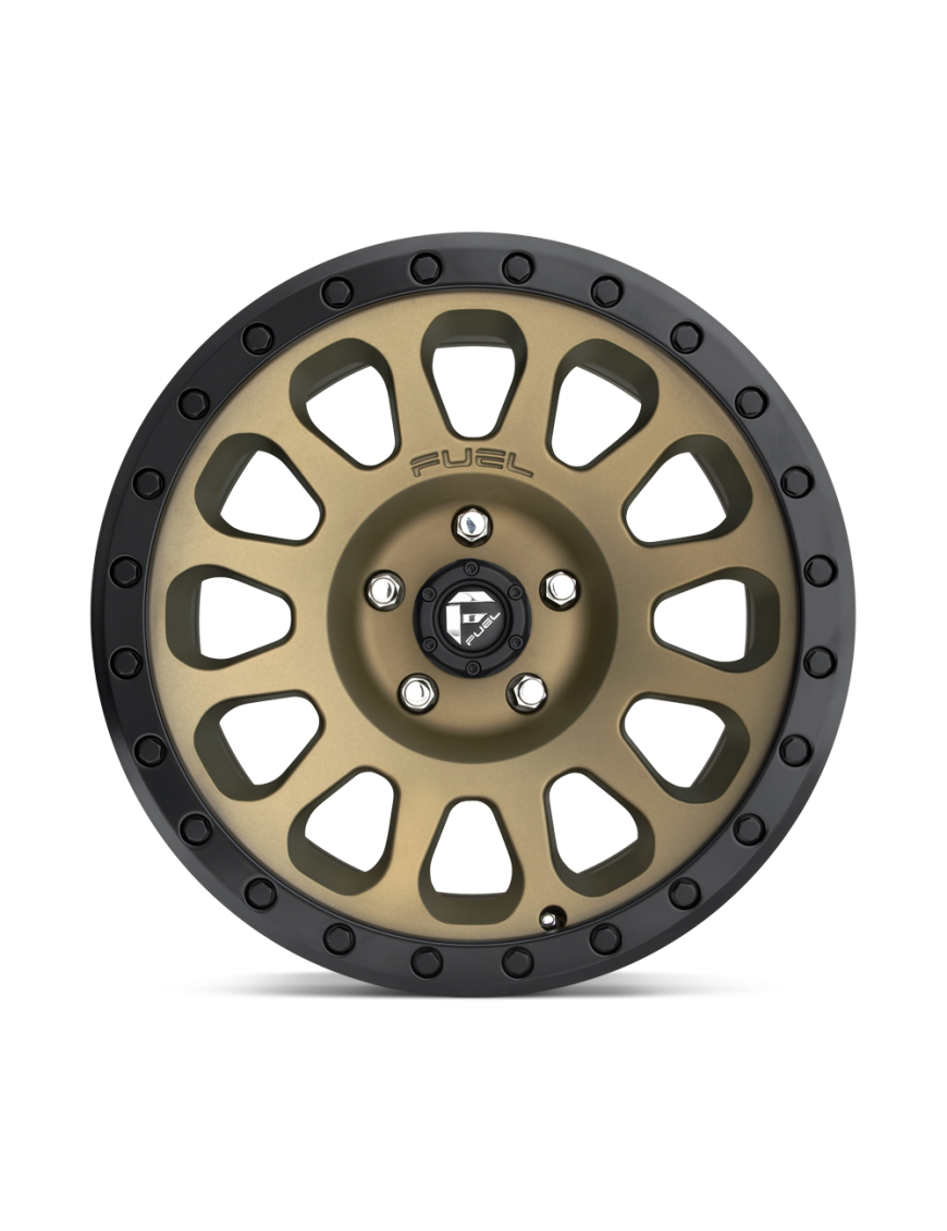 Felga aluminiowa D600 VECTOR Matte Bronze Black Bead Ring FUEL - ujęcie 3