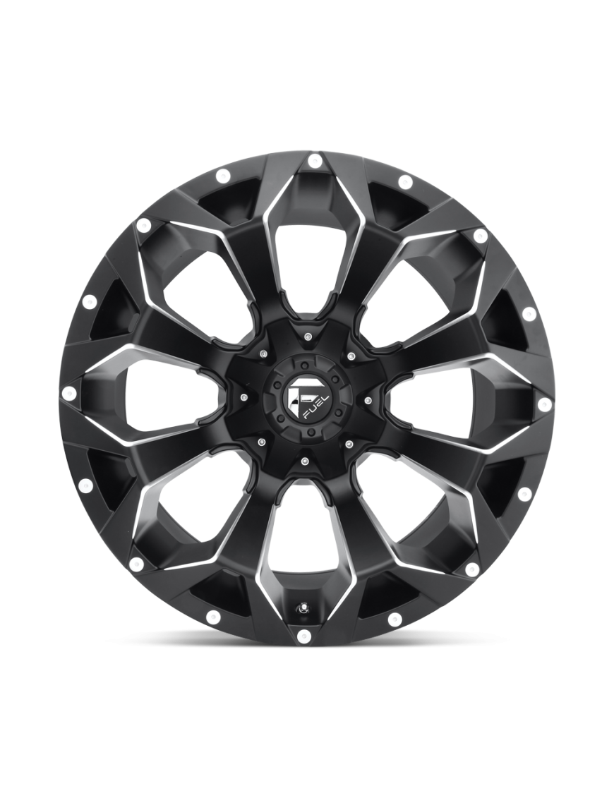 Felga aluminiowa D546 ASSAULT Matte Black Milled FUEL - ujęcie 3