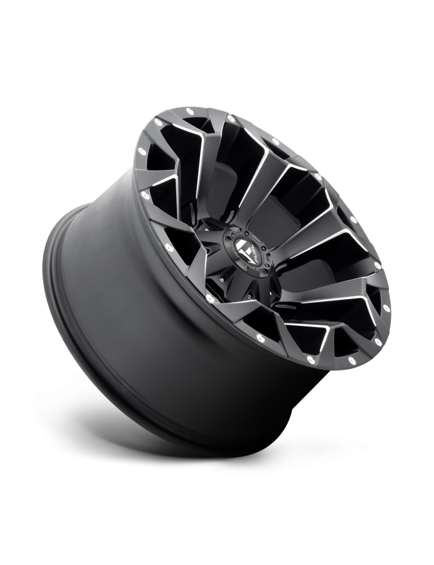 Felga aluminiowa D546 ASSAULT Matte Black Milled FUEL - ujęcie 2