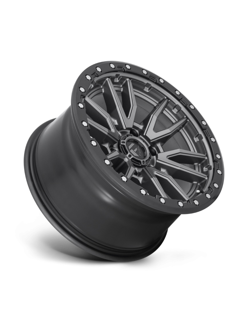 Felga aluminiowa D680 REBEL Matte Gun Metal Black Bead Ring FUEL - ujęcie 3