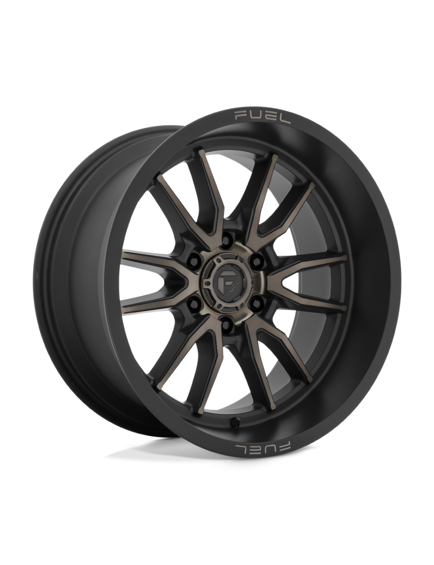 Felga aluminiowa D762 CLASH Matte Black Double Dark Tint FUEL