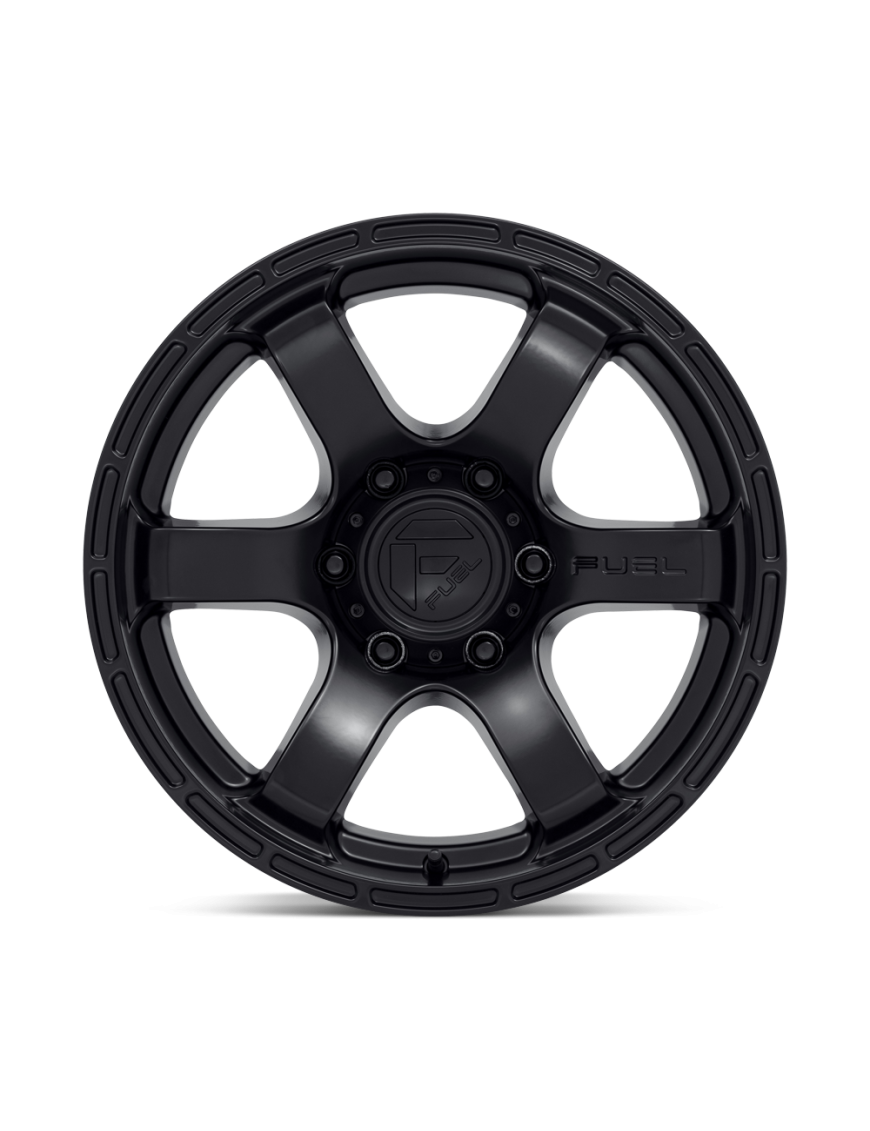 Felga aluminiowa D766 RUSH Satin Black FUEL - ujęcie 3