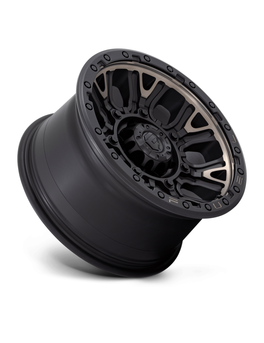 Felga aluminiowa D824 TRACTION Matte Black W/ Double Dark Tint FUEL - ujęcie 2