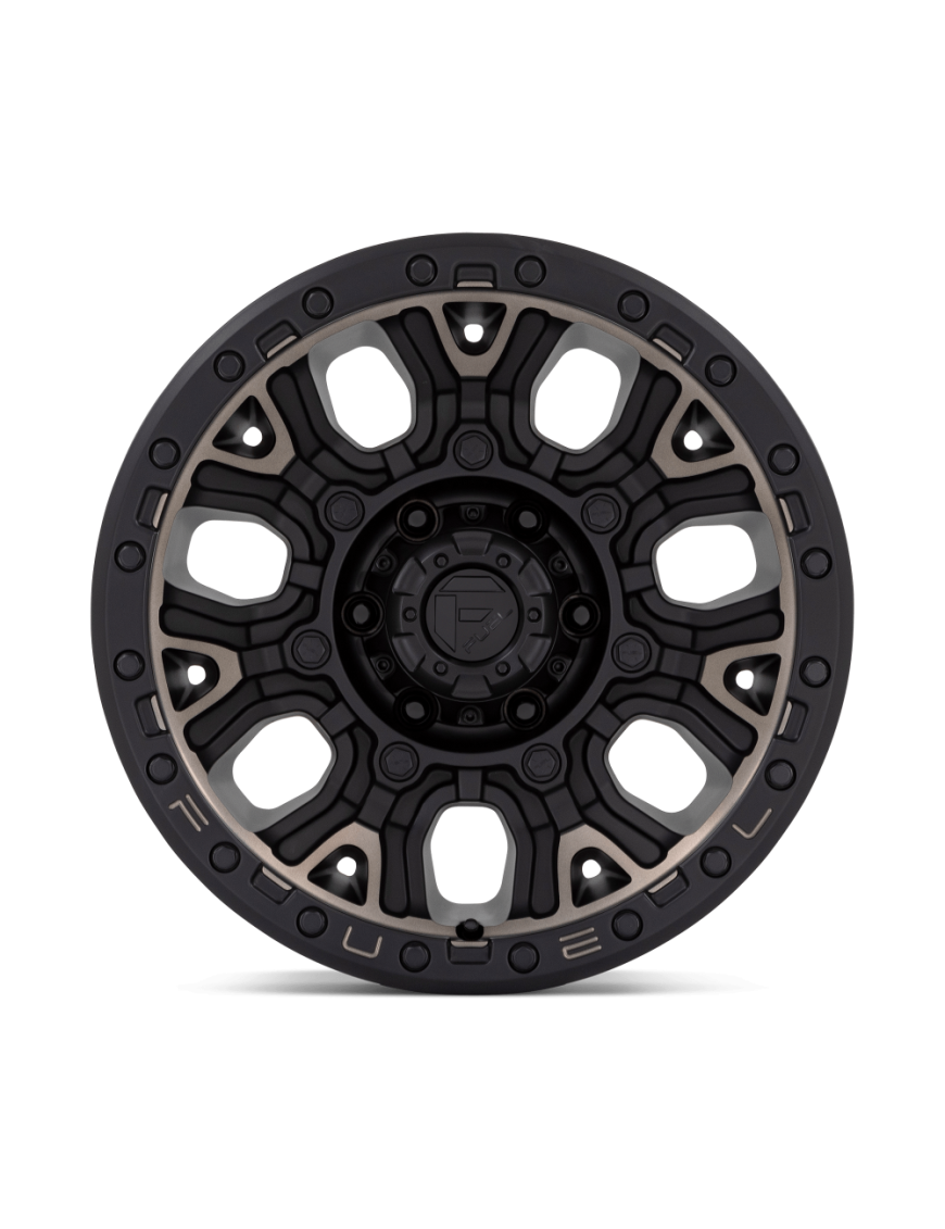 Felga aluminiowa D824 TRACTION Matte Black W/ Double Dark Tint FUEL - ujęcie 3