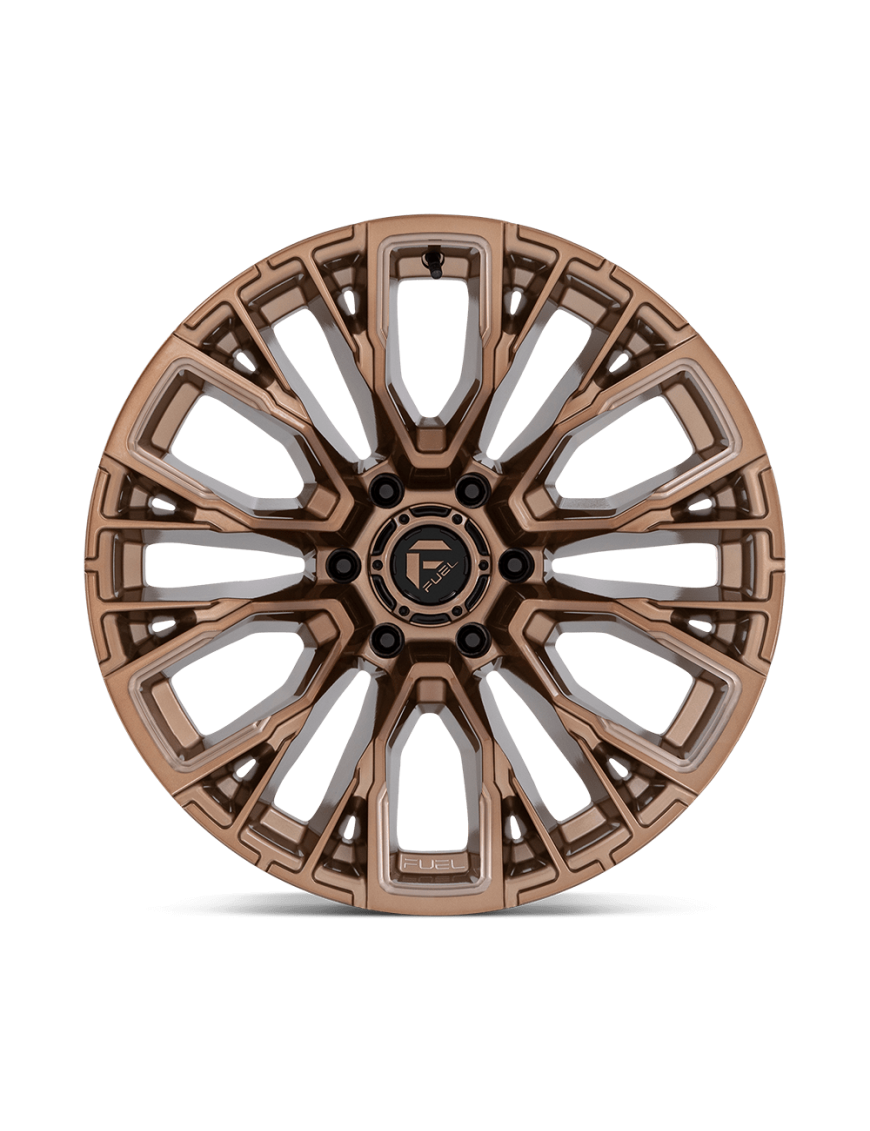 Felga aluminiowa D850 REBAR Platinum Bronze Milled FUEL - ujęcie 2