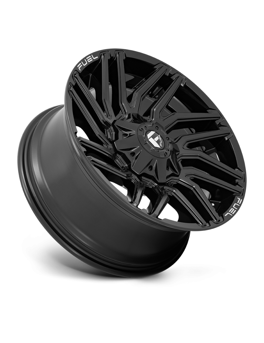 Felga aluminiowa D776 TYPHOON Gloss Black FUEL - ujęcie 2