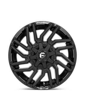 Felga aluminiowa D776 TYPHOON Gloss Black FUEL - ujęcie 3