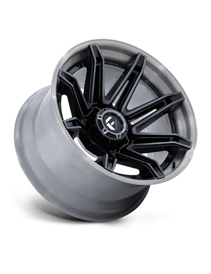 Felga aluminiowa FC401 BRAWL Gloss Black Brushed Dark Tint FUEL - ujęcie 3